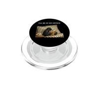 Raven Je Serai dans Mon Bureau Edgar Allen Poe Crow Bookworm PopSockets PopGrip pour MagSafe