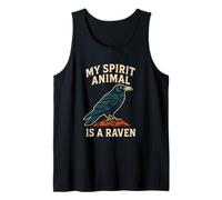 Raven My Spirit Animal Crow Dark Academia pour femme Débardeur