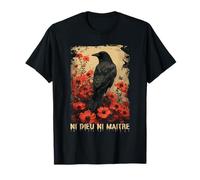 Raven Ni Dieu Ni Maître, Crow No Gods No Masters. T-Shirt