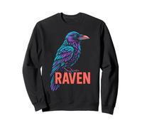Raven Night Corbeau vintage pour femme Sweatshirt
