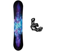 Raven - Pack Planche Snowboard Aura - 150 + Queen - Planche Snowboard