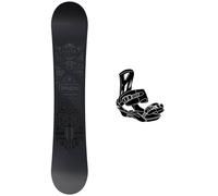 Raven - Pack Planche Snowboard Solid Steel - 161 + King - Planche Snowboard