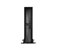 Raven RVZ02B-W - SFF - mini ITX - panneau latéral fenêtré - pas d'alimentation (SFX12V/SFX-L12V) - noir - USB/Audio