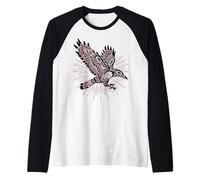 Raven & Sun Indien Indien Indien Tribal Pacifique Nord-Ouest Manche Raglan