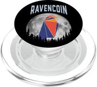 Ravencoin Calculatrice de Portefeuille pour minage de Prix sur la Lune RVN PopSockets PopGrip pour MagSafe