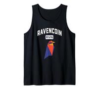 Ravencoin Logo Crypto-Monnaie PoW Mining Raven Coin Mine RVN Débardeur