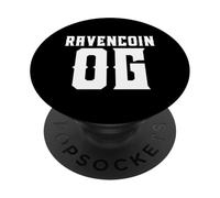 RAVENCOIN OG for Early RVN Adopters/GPU Ravencoin Miners PopSockets PopGrip Adhésif