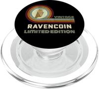 Ravencoin Portefeuille Vintage pour Mineur/minier RVN PopSockets PopGrip pour MagSafe
