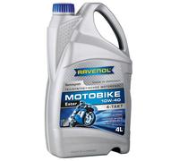 Ravenol Motobike 4 Pas Huile Première SAE 10W 40 Partiellement Synthétique 4L