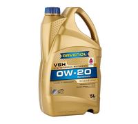 RAVENOL VSH Ultra Prof AV-L Huile moteur 0W-20 5L Huile de synthèse HC