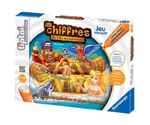 Ravensburger - 00535 - Jeu Éducatif Électronique - Tiptoi - Jeu - Les Chiffres de l'Île Mystérieuse
