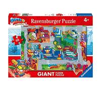 Ravensburger 030750 Puzzle Super Zings - 60 pièces Giant Puzzle, Puzzle pour Enfants et Filles, Âge recommandé 4+