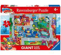 Ravensburger 030750 Puzzle Super Zings - 60 pièces Giant Puzzle, Puzzle pour Enfants et Filles, Âge recommandé 4+