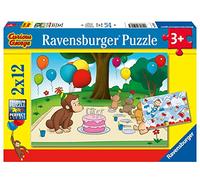 Ravensburger - 05018 - Puzzle - George - 2 x 12 Pièces