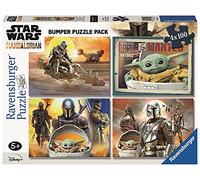 Ravensburger-05240 The Mandalorian Mandalorien Ravensburger, 4 100 pièces, Bumper Pack, Enfants, Âge recommandé 5+, Puzzle de qualité, 05240 0, Multicolore, único