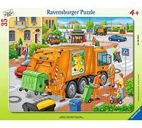 Ravensburger - 06346 8 - Puzzle - Camion Poubelle