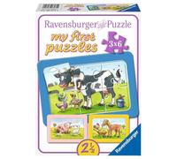 Ravensburger - 06571 - Puzzle Cadre Les Bons Amis 3 x 6 Pièces