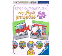 Ravensburger Puzzle Mes Premiers Puzzles – Les Véhicules – 9 x 2 pièces