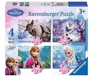 Ravensburger - 07360 - Puzzle - 4 en 1 - La Reine des Neiges - 12 Pièces Exclusivité sur Amazon