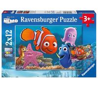 Ravensburger - 07556 - Puzzle Enfant Classique -Le Monde de Nemo - 2 x 12 Pièces