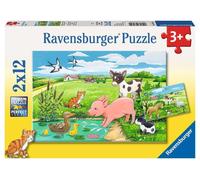 Enfants animaux à la campagne Ravensburger 07582