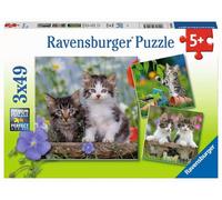 Ravensburger - Puzzle enfant Les Amis Disney - 3 x 49 pièces - Dès 5 ans - 08043