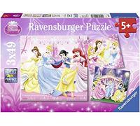 Ravensburger - 09277 - Puzzle Enfant - Blanche-Neige et Ses Amies - 3 x 49 Pièces