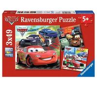 Ravensburger 09281 - Puzzle Enfant Classique - Cars 2, 3 x 49 Pièces