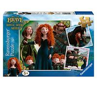 Ravensburger - 09323 - Puzzle - Merida et Ses Amis/Rebelle - 3 x 49 pièces