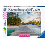 Ravensburger 1000 p plage des Caraibes multicolore G
