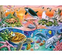 Ravensburger - 10681 3 - Puzzle - L'océan Coloré - 100 Pièces