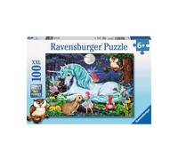 Puzzle 100 Pièces : Pièces XXL - La forêt magique, Ravensburger G