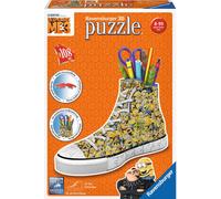 Ravensburger - Puzzle 3D Sneaker - Minions 2 - Pot à Crayons - A partir de 8 Ans - 108 pièces numérotées à Assembler sans Colle - Accessoires Inclus - 11262