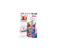Ravensburger Puzzle 3D Pot à crayons Barbie – 54 pièces sans colle – Accessoires inclus – Dès 6 ans
