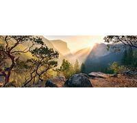 Ravensburger 12000045 12000045-Yosemite Park Puzzle de 1000 pièces, pour Adultes et Enfants à partir de 14 Ans, au Format panoramique