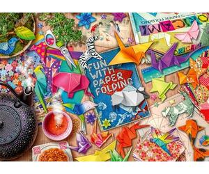 Ravensburger 12000129 - Méditation et Origami - Puzzle 1000 pièces - Puzzles Adultes et Adolescents Depuis 14 Ans,