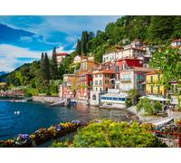Ravensburger 12000201 12000201-Comer Lac Italie, Puzzle 500 pièces, pour Adultes et Enfants à partir de 10 Ans, Puzzle de Paysage avec Motif Italien