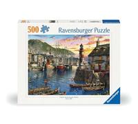 Ravensburger 12000212 12000212 Puzzle de 500 pièces Le Matin au Port, pour Adultes et Enfants à partir de 10 Ans