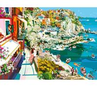 Ravensburger 12000430 Amoureux des Cinque Terre Puzzle 1500 Pièces