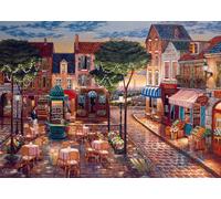 Ravensburger 12000521 - Pinceladas de Paris - Puzzle 1000 Piezas - Puzzle Adulto