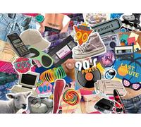 Ravensburger 12000619 - Les années 90 - Puzzle 1000 Pièces - Puzzle Adultes et Enfants à Patir de 14 Ans