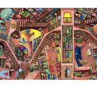 Ravensburger 12000681 - La Bibliothèque extravagante - Puzzle 500 Pièces - Puzzl