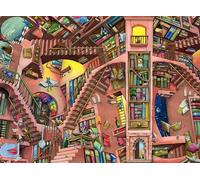 Ravensburger 12000681 - La Bibliothèque extravagante - Puzzle 500 Pièces - Puzzle Adultes et Enfants à Patir de 12 Ans