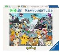 Ravensburger - Puzzle Adulte - Puzzle 1500 pièces - Pokémon Classics - Adultes et Enfants à partir de 14 Ans - Puzzle de qualité supérieure 80x60cm - Jeu Pokémon - 12000726