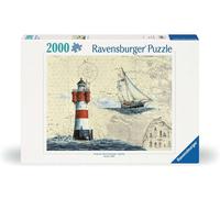 Ravensburger - Puzzle 2000 pièces - Puzzle Adultes - Dès 14 ans - Phare romantique - Puzzle de qualité premium fabriqué en Europe - 12000804