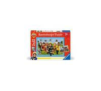 Ravensburger Puzzle pour Enfants 12001031 - Le Sauvetage est Proche - Puzzle Sam Le Pompier de 2 x 12 pièces pour Enfants à partir de 3 Ans