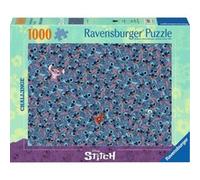 Ravensburger - Puzzle Adulte - Puzzle 1000 pièces - Stitch (Challenge Puzzle) - Adultes et Enfants à partir de 14 Ans - Puzzle de qualité supérieure - Disney Stitch - 12001265