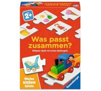 Ravensburger 12010012 Qu'est-ce Qui va ? - Mes Premiers Jeux : Jeux Enfants, Jeux à partir de 2 Ans, pour 1 à 4 Joueurs, Cadeau pour Fille ou garçon