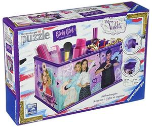 Ravensburger - 12091 8 - Puzzle 3D - Boite de Rangement Violetta - 216 Pièces