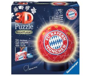 Ravensburger - 12177 9 - Puzzle 3D/Veilleuse - Bayern Munich - 72 Pièces